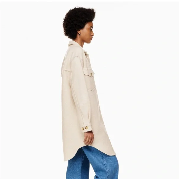 Aritzia Ganna Jacket Long - Picture 2 of 5
